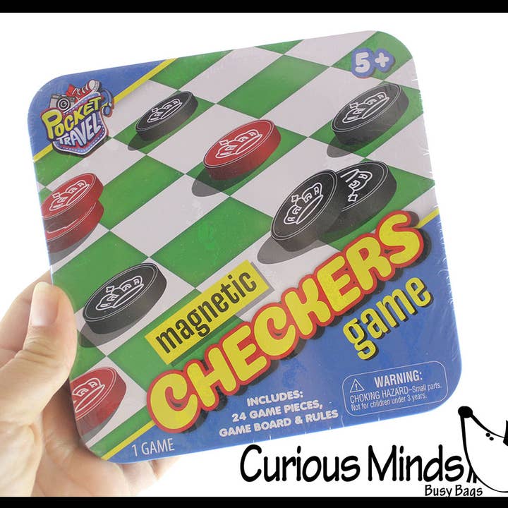 1 Mini Tin Magnetic Travel Games - Assorted Tiny Classic Boa for wholesale by Curious Minds Toys