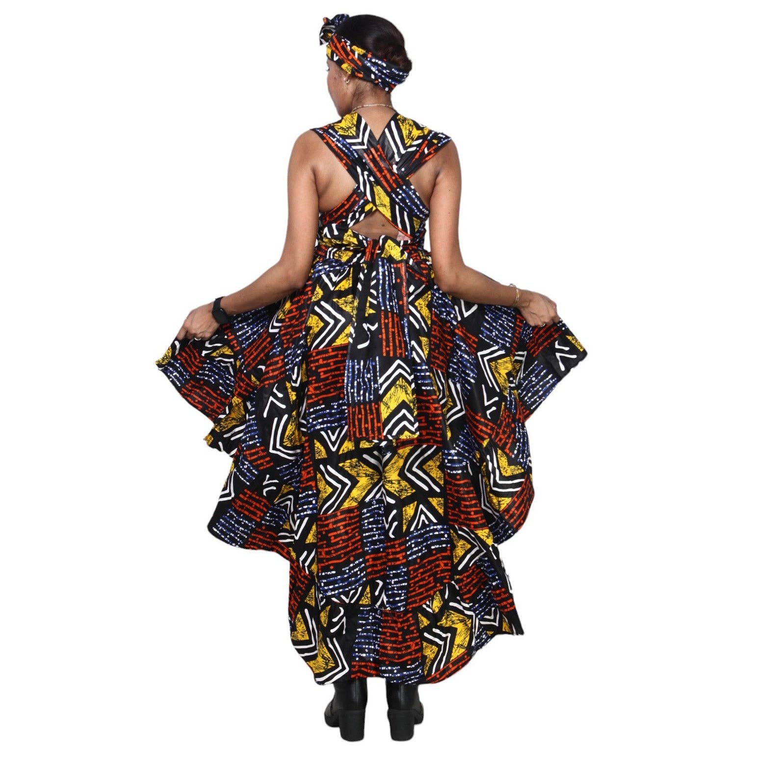 African Stars - Wholesale Dress - Women's - Women's Skirt/Dress Multi Wear Style -- FI-313639
