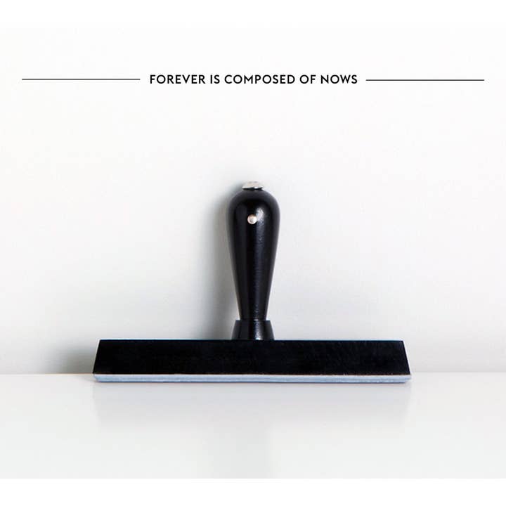 Wms&Co. - Wholesale Rubber/Decorative Stamp - Philosophical Quote Hand Stamp and Inkpad - Single Line46