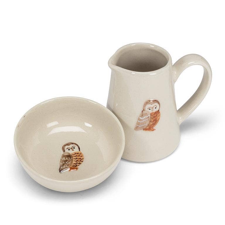 Abbott - Wholesale Jug - Owl Mini Jug-3"H (5oz)1