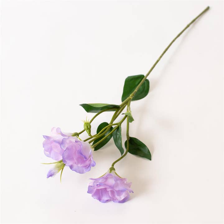 Audrey's Home & Gift - Wholesale Artificial flowers - Spray - Lisianthus Lt Purple (PK/12)2