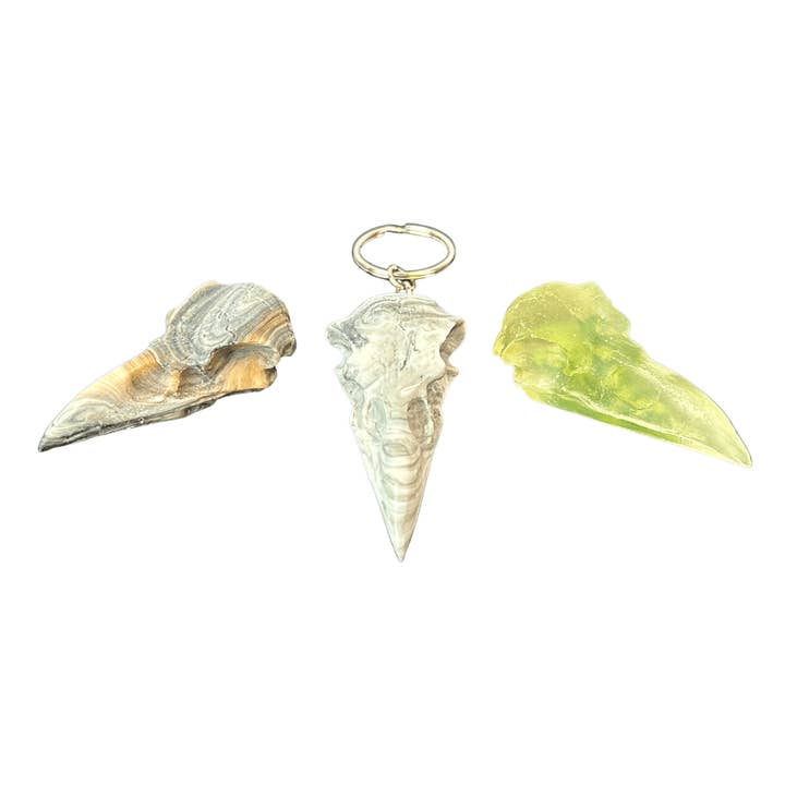 Down To Earth - Wholesale Keychain - Unisex - Resin Crow