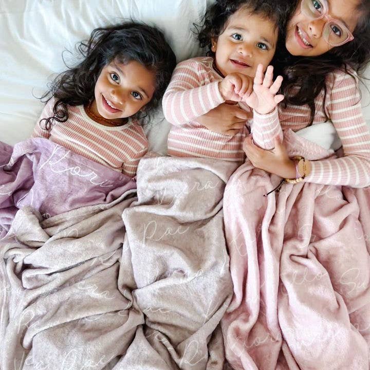 Bold Personalized Name Blanket and other Purchase Wholesale name clothes. Free Returns & Net 60 Terms on Faire trending on Faire.