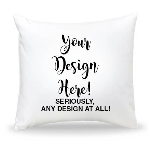 Custom Pillow 10x10: Your Own Design! for wholesale by Mariasch Studios