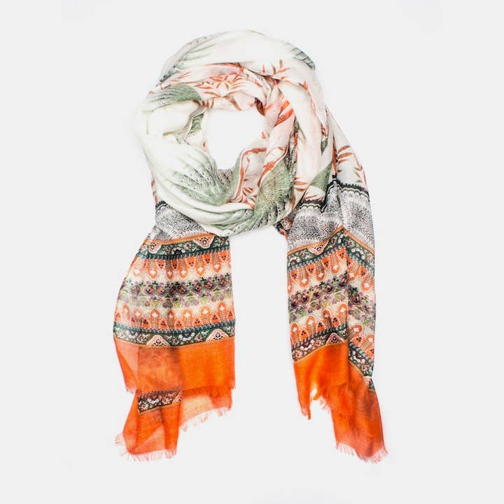 Newport Sjal Orange für den Großhandel von 7East