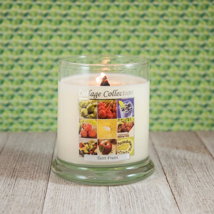 Collage Collection - Tutti Frutti for wholesale by The Candle Cottage & DUOS Dual Fragrance Candles