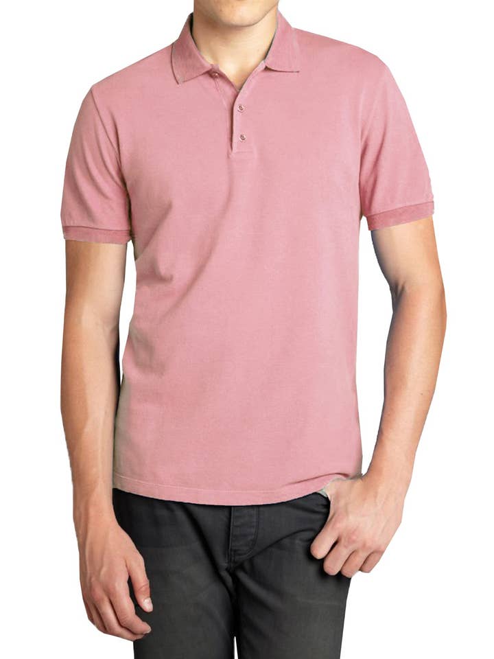 Galaxy By Harvic - Wholesale Polo - Men's - Men's Short Sleeve Pique Polo Shirts Uniform13