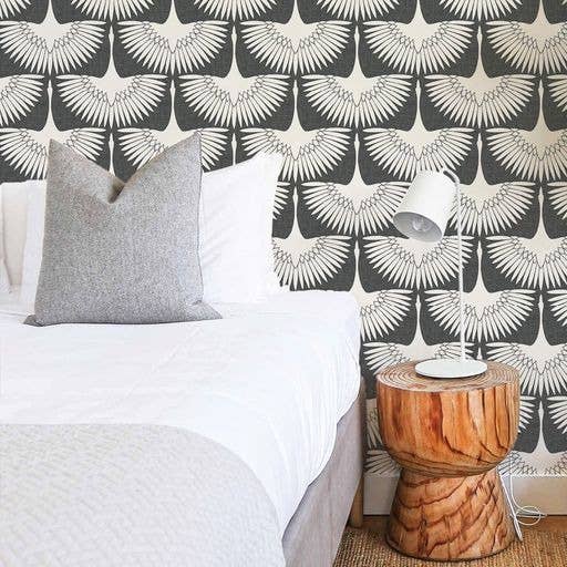Feather Flock Storm Peel and Stick Wallpaper, 28 kvm. med. för wholesale av Tempaper & Co ®