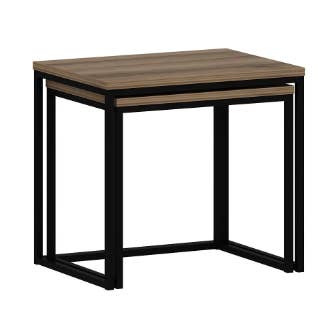 Mesa de Aninhamento de Assentos - Ouro/Preto Síncrono por atacado de benjashop