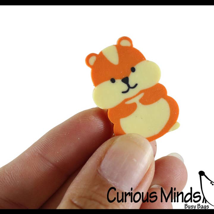 Curious Minds Toys - Wholesale Eraser – Child - 100 These cute little animal shaped erasers are great for 4