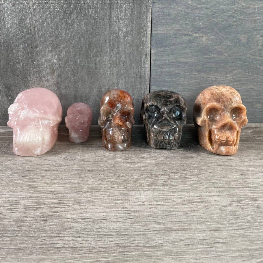 Keystone Crystals - Wholesale Spiritual Stone/Crystal - Assorted Crystal Skulls – Bulk Lot for Gift Shops71