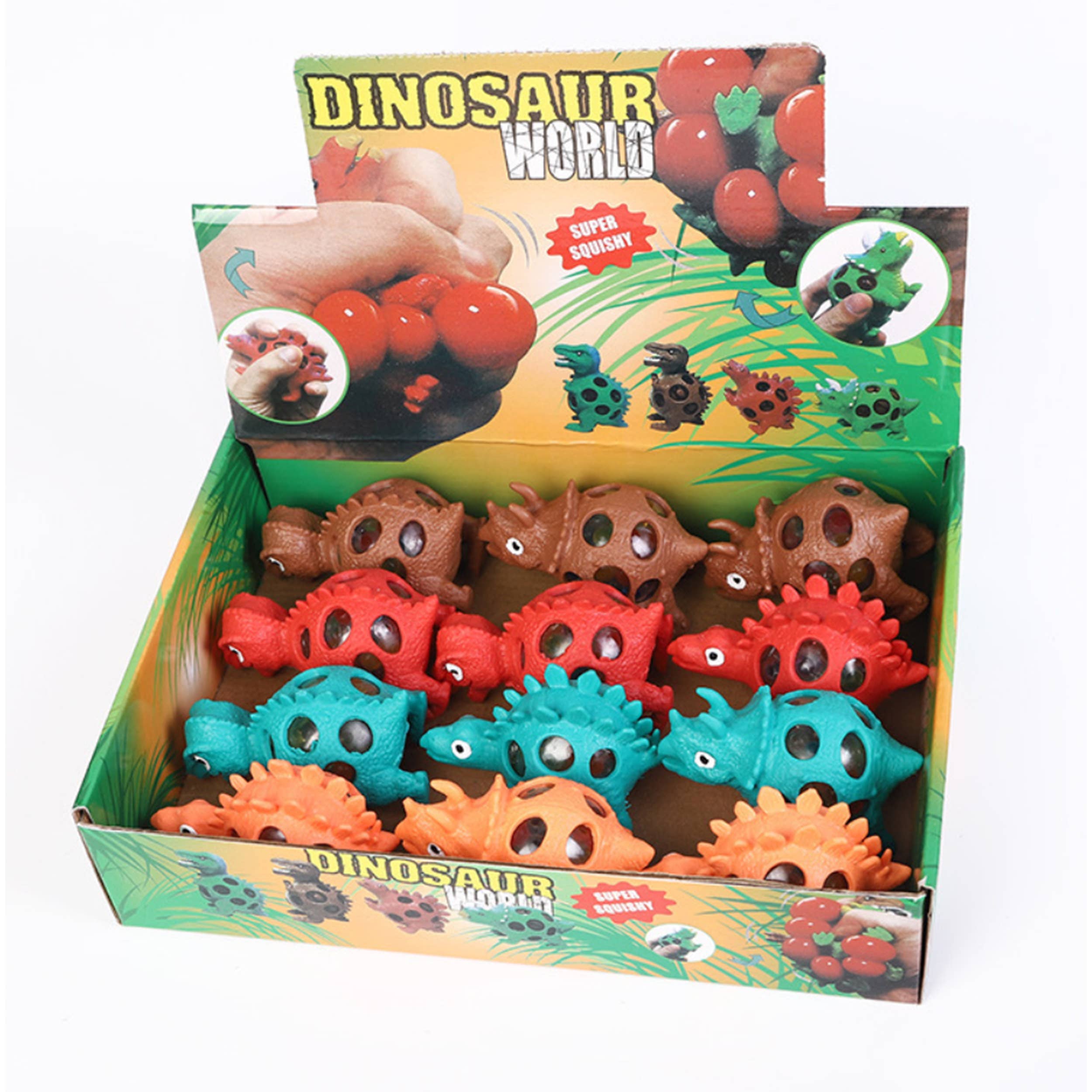 JSBlueRidge Toys – wholesale Mjuk leksak - Barn och baby – Dinosaurie Squishy Vattenpärla Fidget Barnleksak - Blandade3