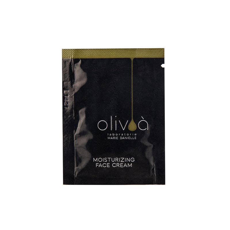 Marie Danielle - Wholesale Travel Set - OLIVA' TRAVEL KIT 6 SACHETS: 3 FACE CREAM - 3 HAND CREAM1