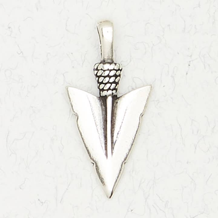 Sterling Silver Pendant - Arrowhead for wholesale by Nirvana LLC