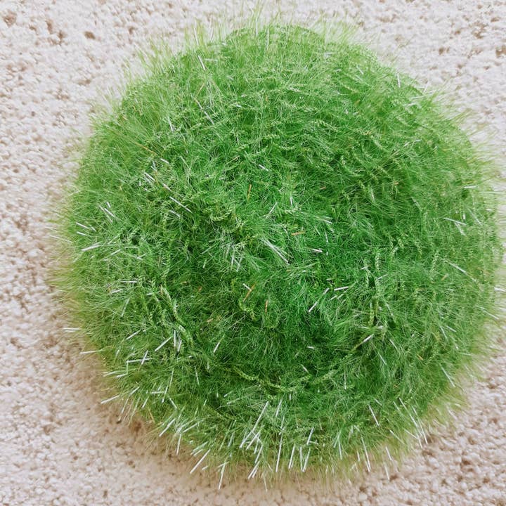 Clover Garden Crafts - Wholesale Dishcloth - Sparkly Round Kitchen Dish Scrubbers Cleaners 4.5" Circles3