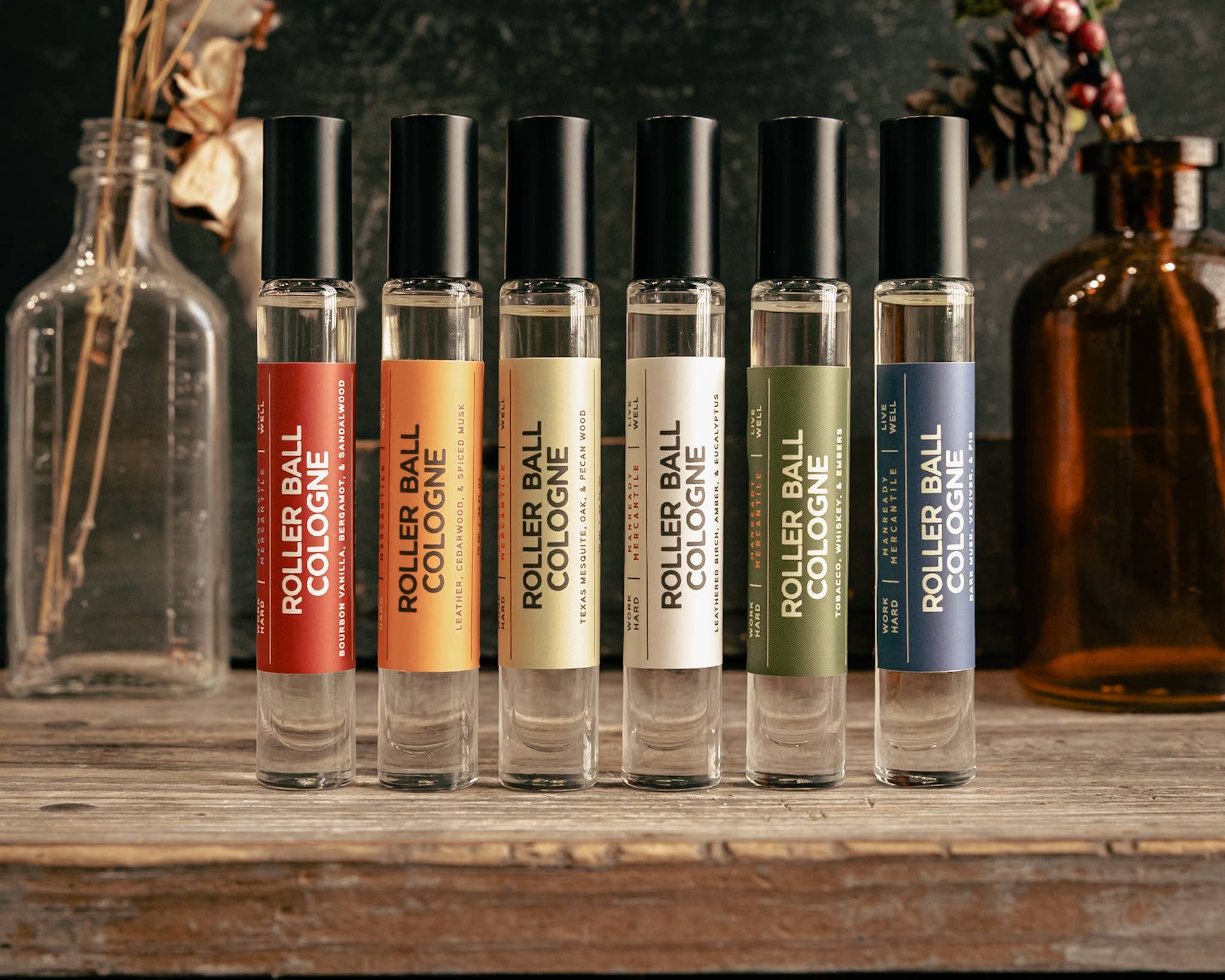 Manready Mercantile - Venta al por mayor Fragancias de bola - Colonia Roller Ball | La Serie Americana | Etiqueta Naranja10