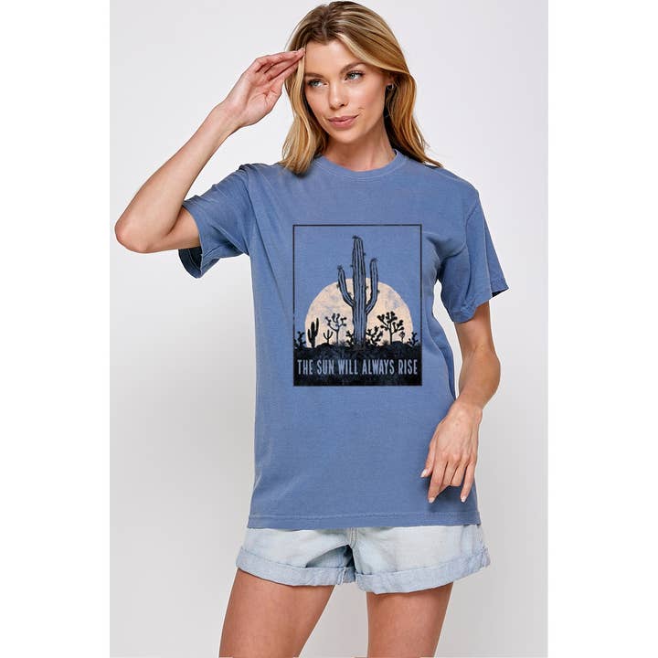 VINTAGE WESTERN GRAFISK TEE for engroshandel hos Illustrated Society