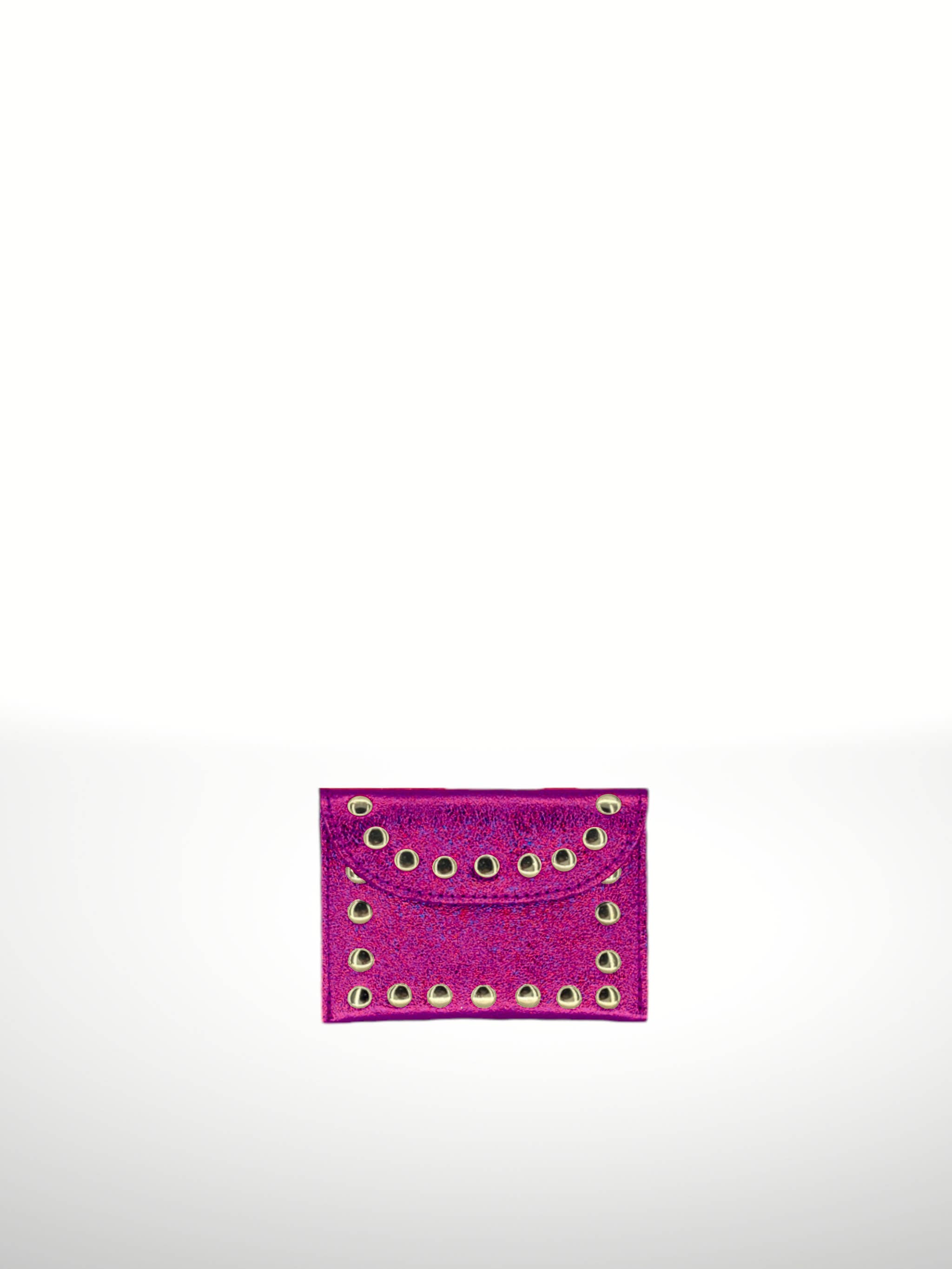 ITALIAN'S LEATHER – Porta-moedas - Mulher por atacado – Carteira compacta de couro suede Kevin 23081815