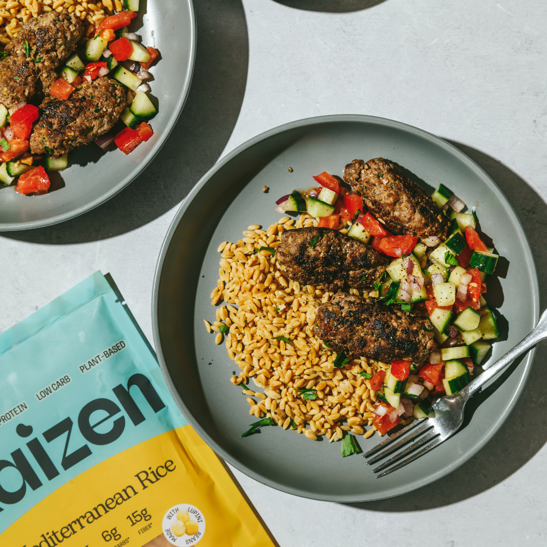 Kaizen Food Company - Vendita all'ingrosso Riso - Riso Mediterraneo ad Alto Contenuto Proteico - Senza Glutine, 6 g di Carboidrati Netti2