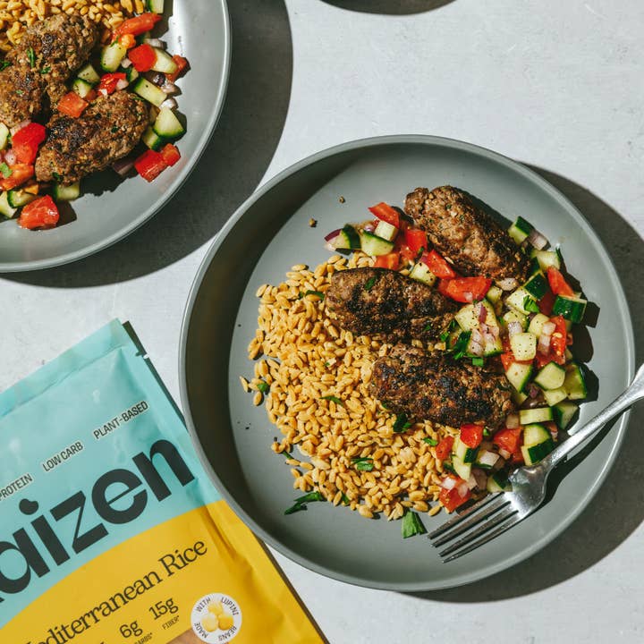 Kaizen Food Company - Vendita all'ingrosso Riso - Riso mediterraneo ad alto contenuto proteico - Senza glutine, 6 g a basso contenuto di carboidrati2