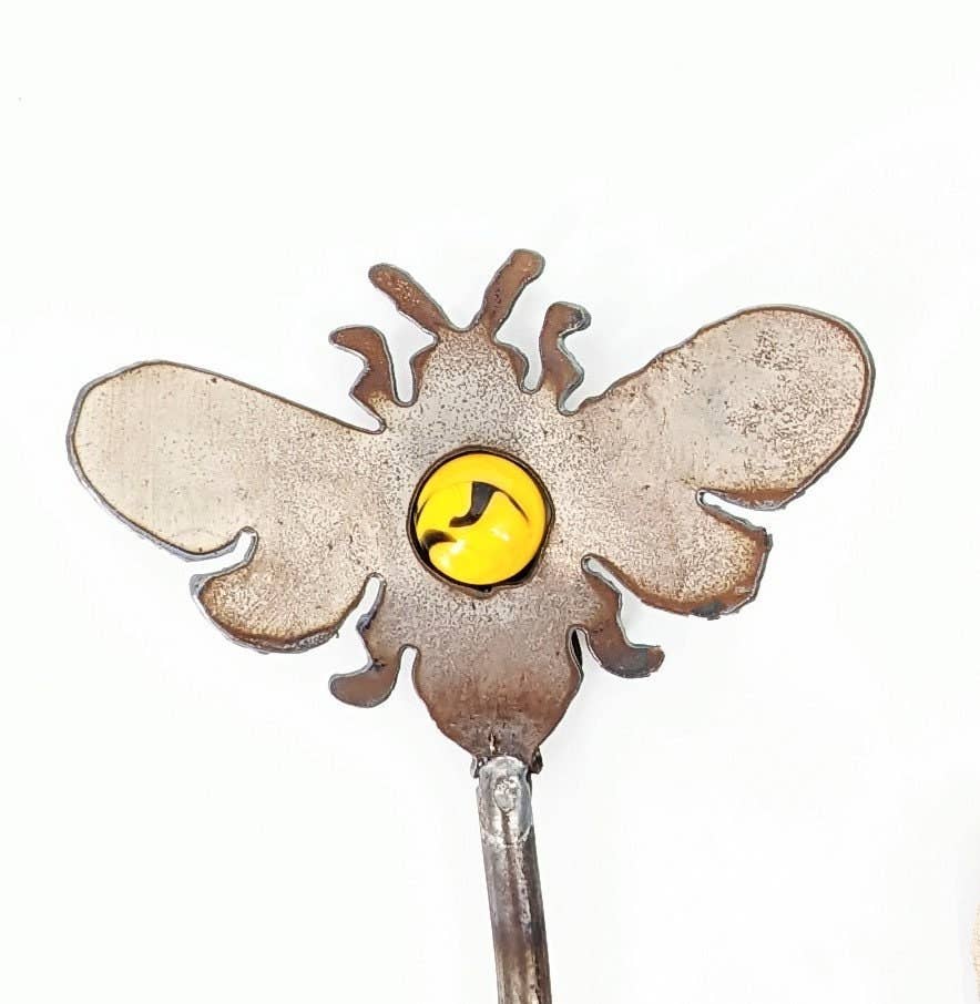 Designs by Dieter, LLC - Wholesale Garden/Lawn Stake - Metal Bee Yard Stake, Double Bee4
