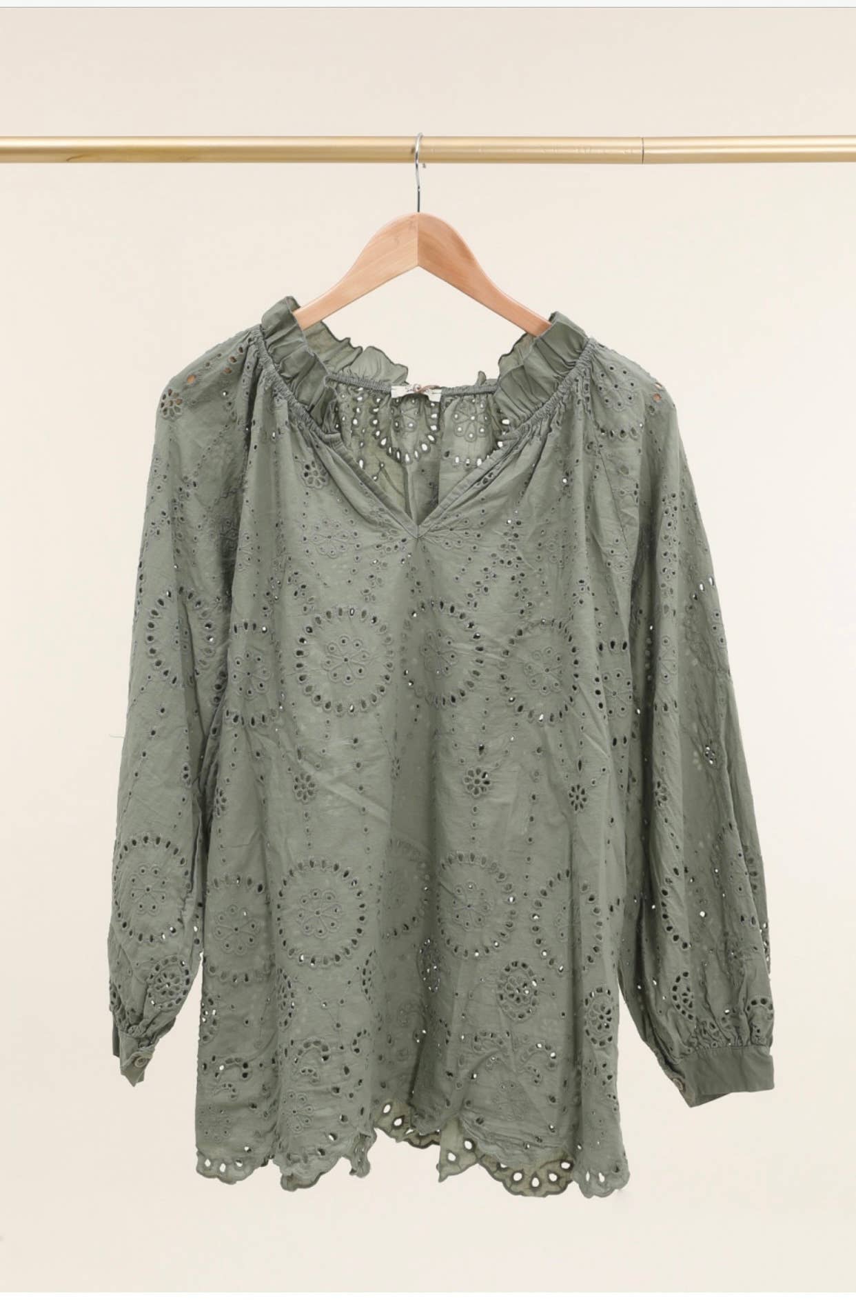 LÉA & LUC – Großhandel Bluse – Damen – Bluse aus 100% Baumwolle REF. 1216819