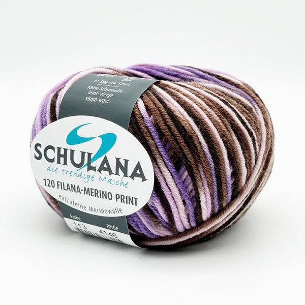 SCHULANA - Wholesale Yarn - 120 Filana merino print wool1