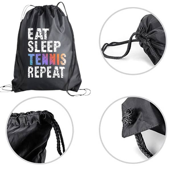 Sportybella - Wholesale Tote bag – Women's - Tennis Drawstring Bag2