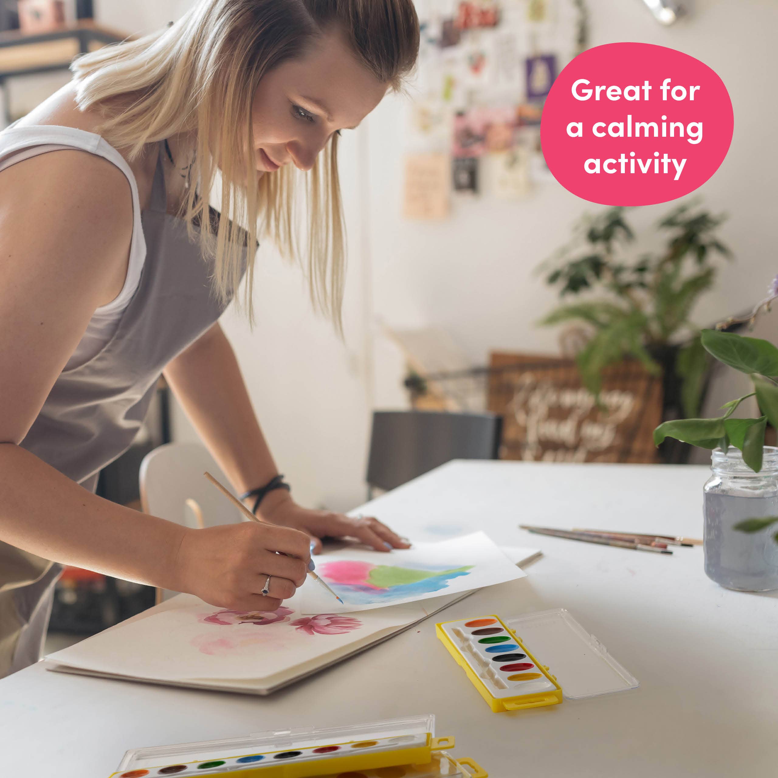 The Twiddlers - Wholesale Paint Set - 25 Watercolour Paint Palette Sets, Individual Cases2