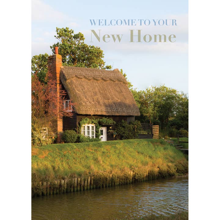 New Home Card - Thatch Cottage By Water for wholesale by Leonard Smith