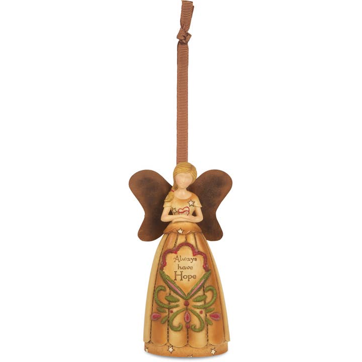 Always have Hope - 4.5" Angel with Butterfly Ornament
for wholesale by Pavilion