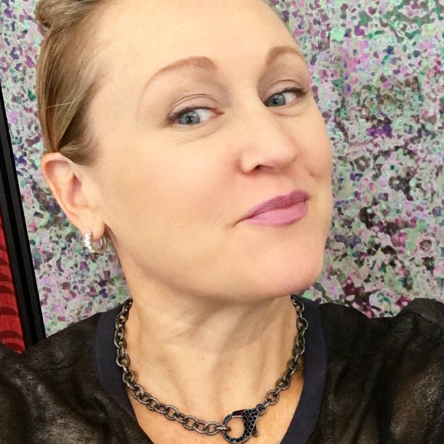 Love, Lisa - Vendita all'ingrosso Collane a catena e maglie - Collana con maglia e chiusura pavé Tina Everyday8