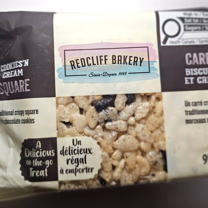 Carré Cookies and Cream de la Boulangerie Redcliff pour la vente par Star Wholesale Ltd.