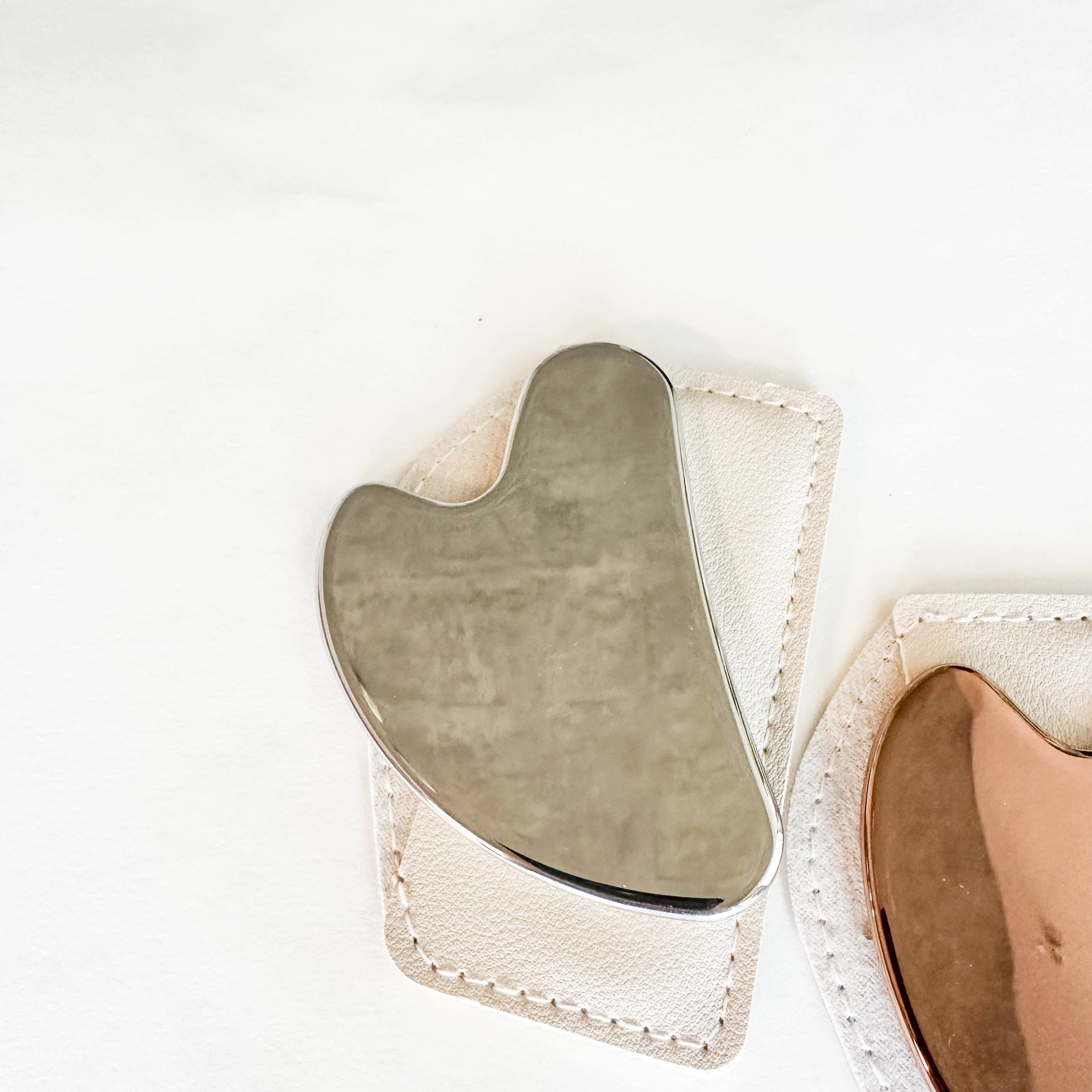 Smile Boutiques - Wholesale Gua Sha Tool - Gold Stainless Steel Gua Sha 1