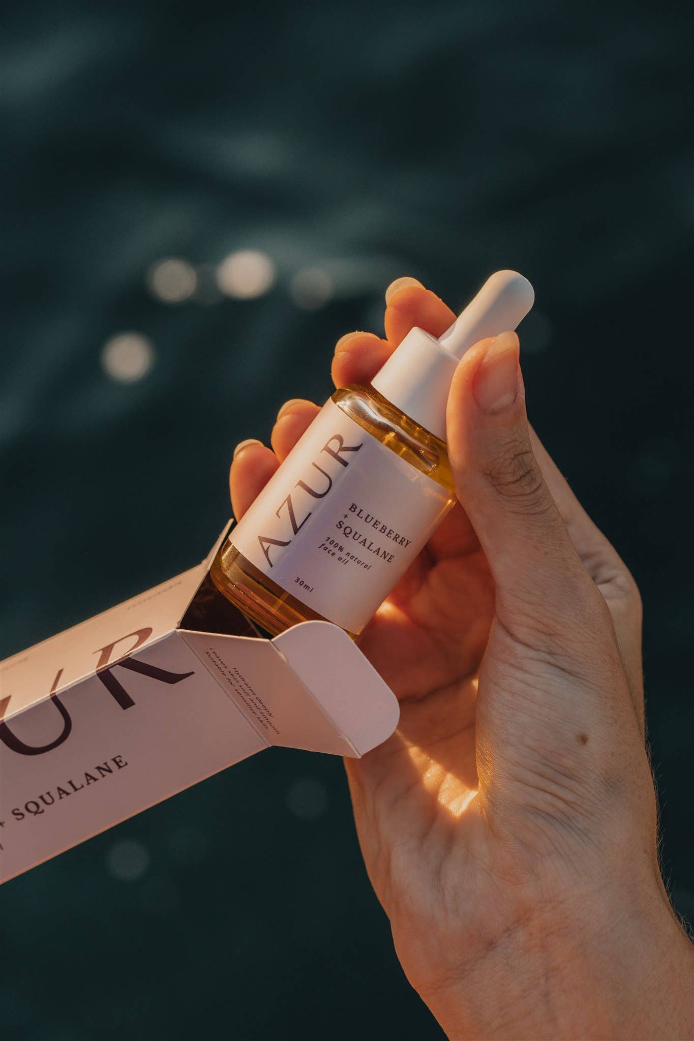 Azur Natural Bodycare BV - Vente Huile pour le visage - Huile Visage SQUALANE + MYRTILLE12