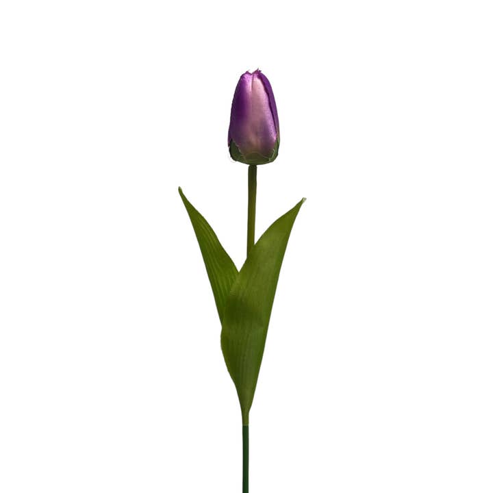 Tulip spray 21.25" - Pink/Purple for wholesale by David Christopher's Collection