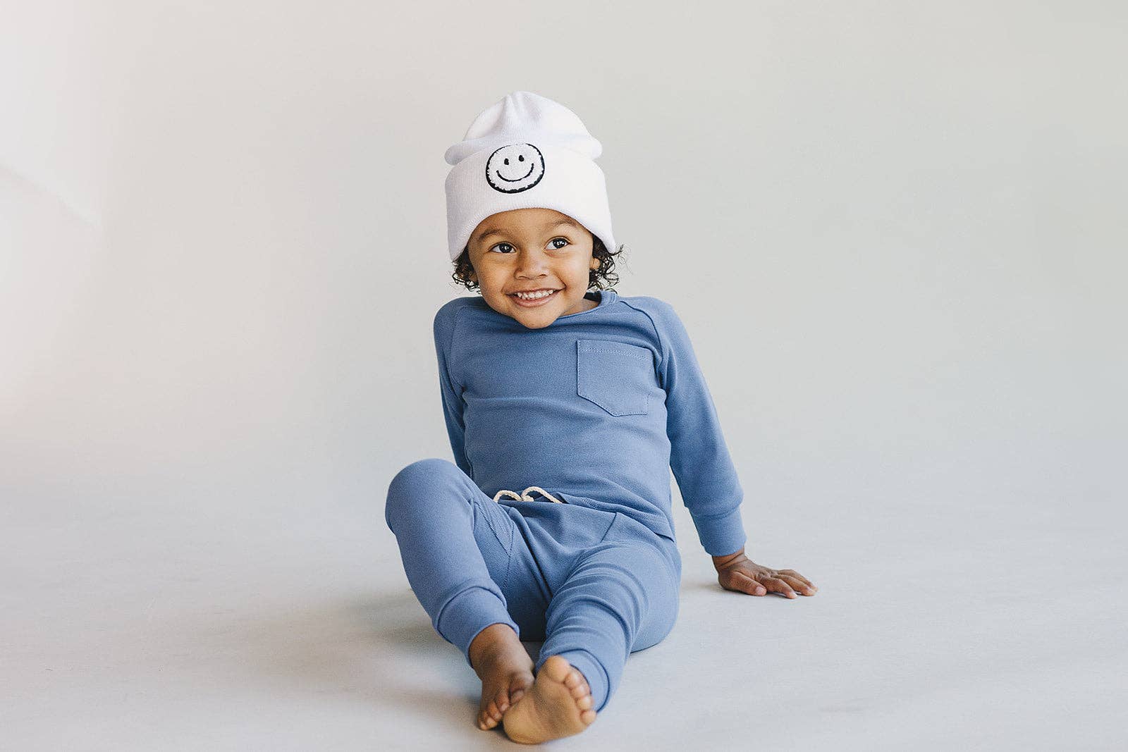 Lucky Panda Kids - Venta al por mayor Conjuntos de ropa cómoda - Niños - Conjunto de descanso | Azul océano7