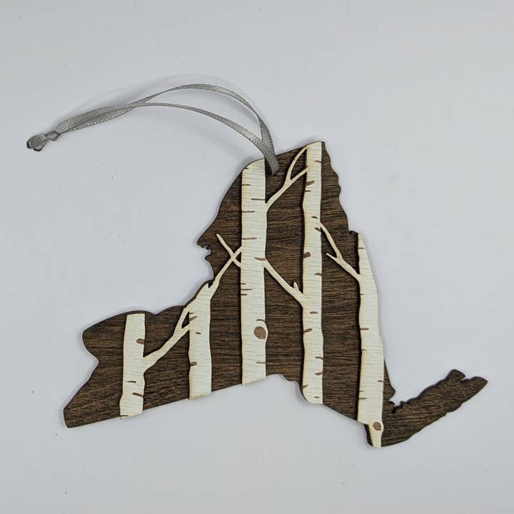 Knit and Nailed - Wholesale Ornament - New York Wood Ornament Art 5"3