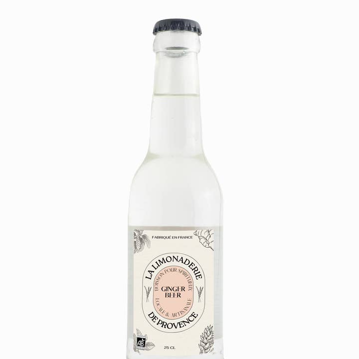 Limonaderie de Provence - Wholesale Frisdrank/koolzuurhoudende drank - Biologische gemberbier 25 cl