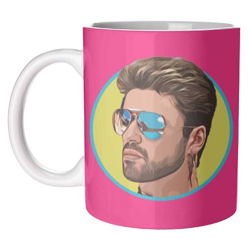 Mug "Cool George" par DOLLY WOLFE pour la vente par ART WOW