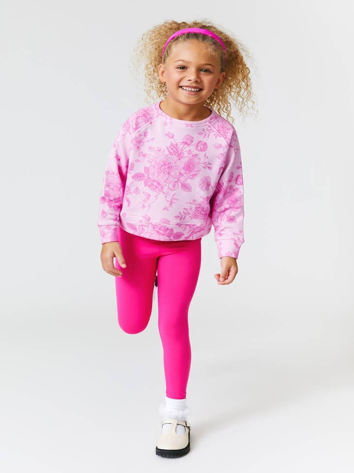 Wholesale Kids TLC Leggings in Terez Pink for your store - Faire