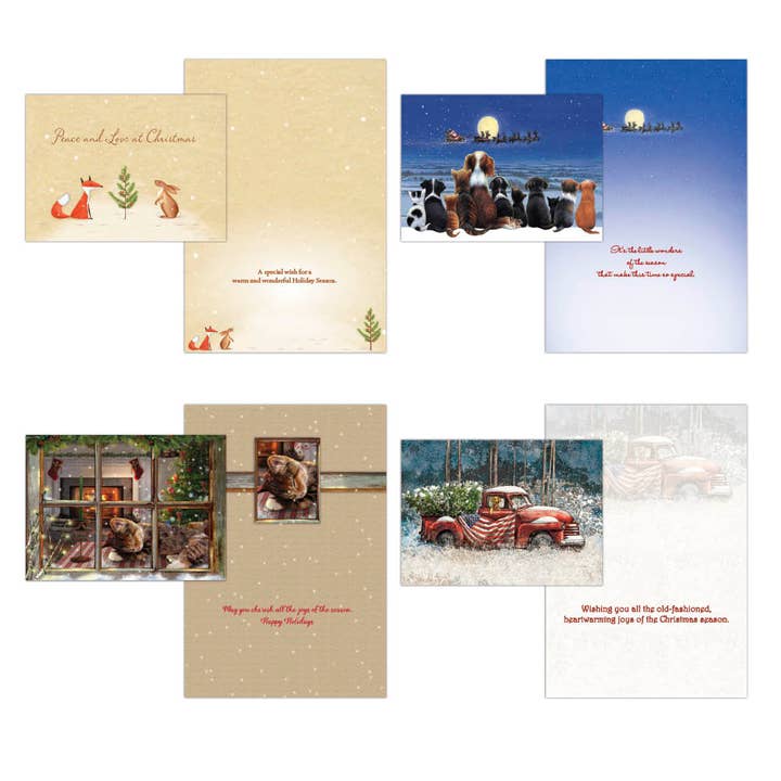 Crown Point Graphics - Wholesale Christmas Card - Country Christmas - Large Boxed Christmas Card Assortment