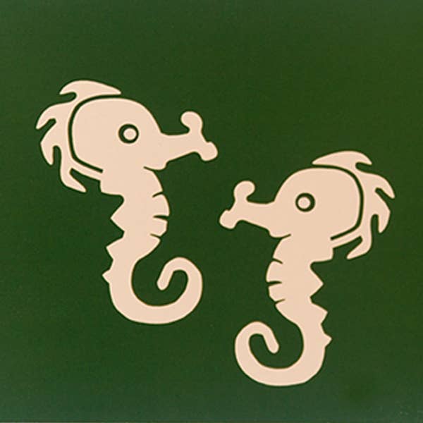 UMÄR - Wholesale Postcard - Seahorse Sujet 1, 2 kl. seahorses1