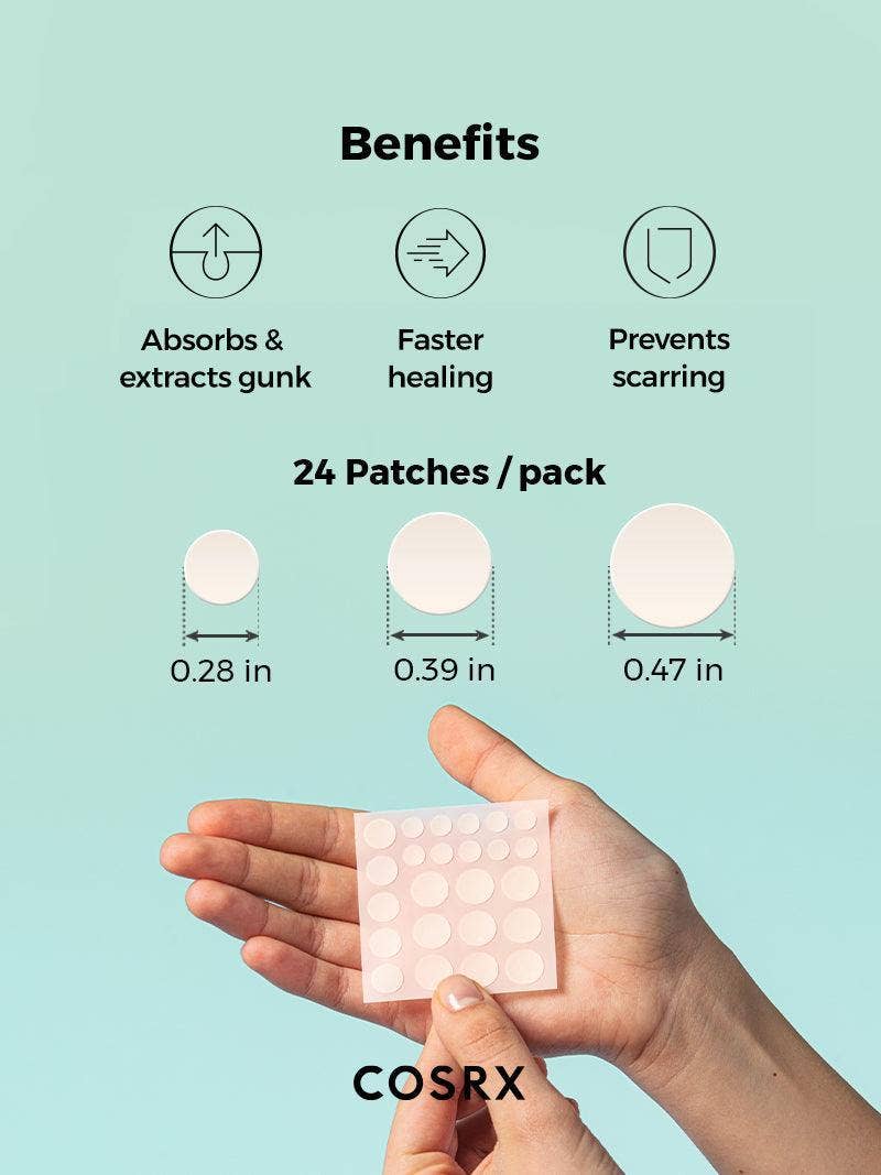 Glowiss - Wholesale Acne/Hydrocolloid Patch - COSRX Acne Pimple Master 24 patches1