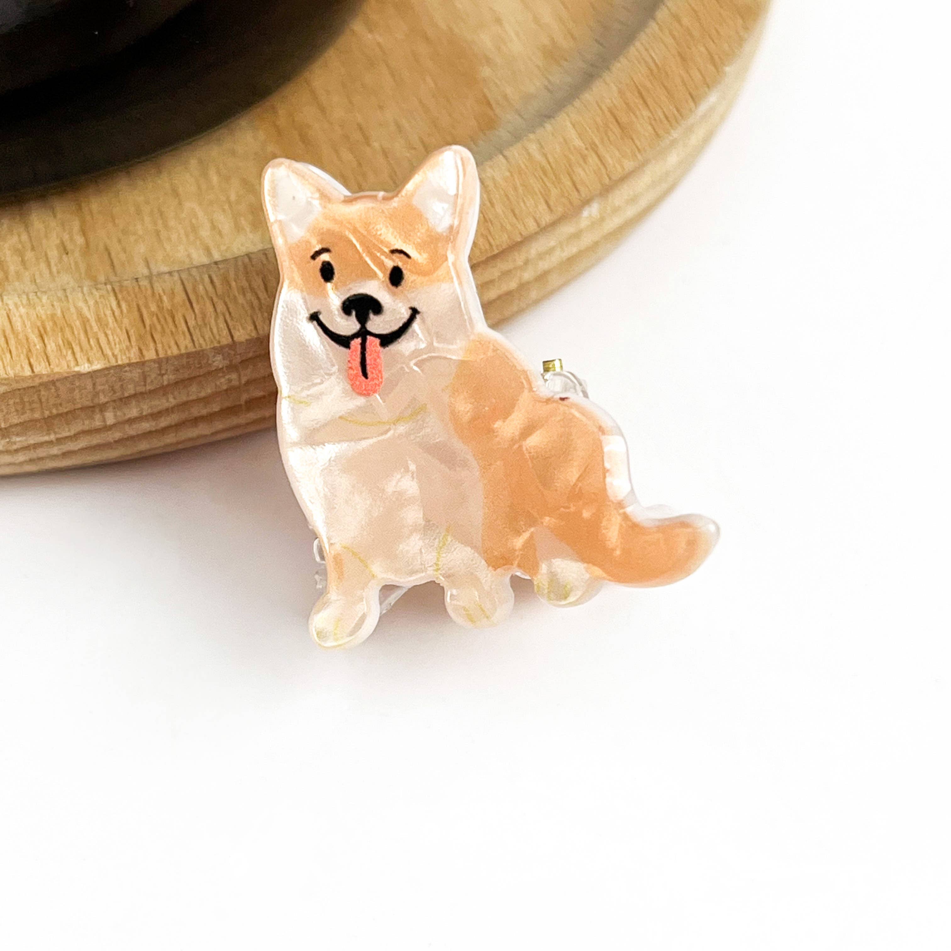 TheDivaSoap - Wholesale Hair Clip - Women's - Mini Dog Series Hair Claw Clips, Cute Puppy Animal Hair Clip4