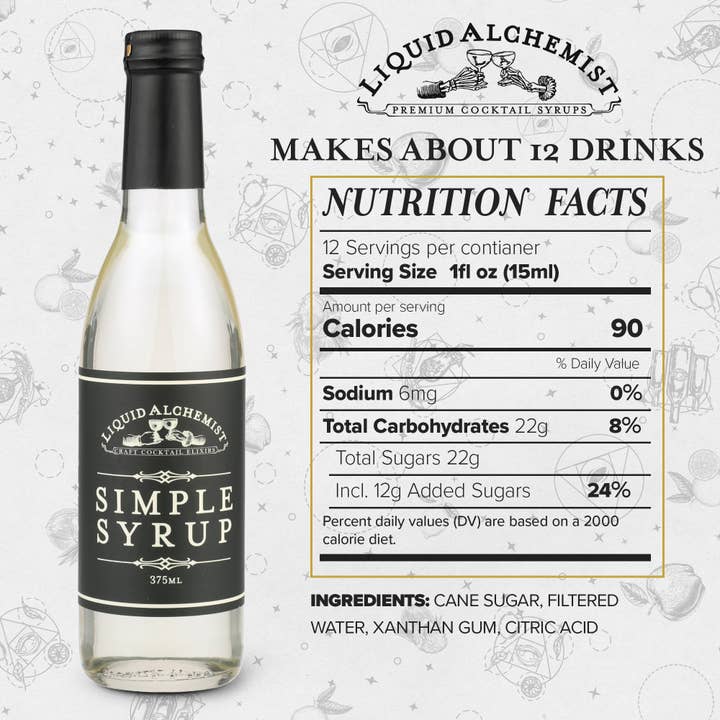 Liquid Alchemist Syrups - Wholesale Cocktail Mix/Syrup - Simple Syrup