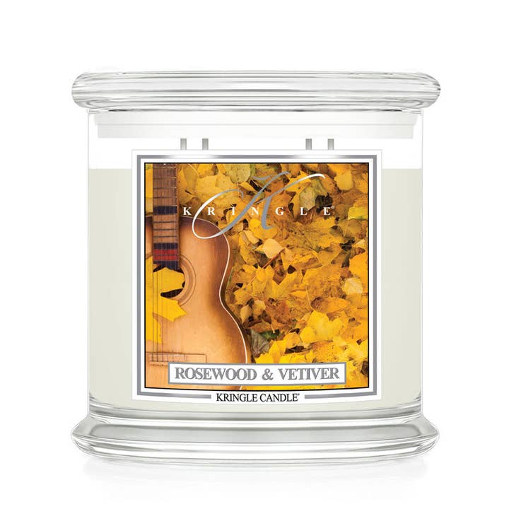 Rosewood & Vetiver | XL 4-Wick for wholesale by Kringle Candle Company