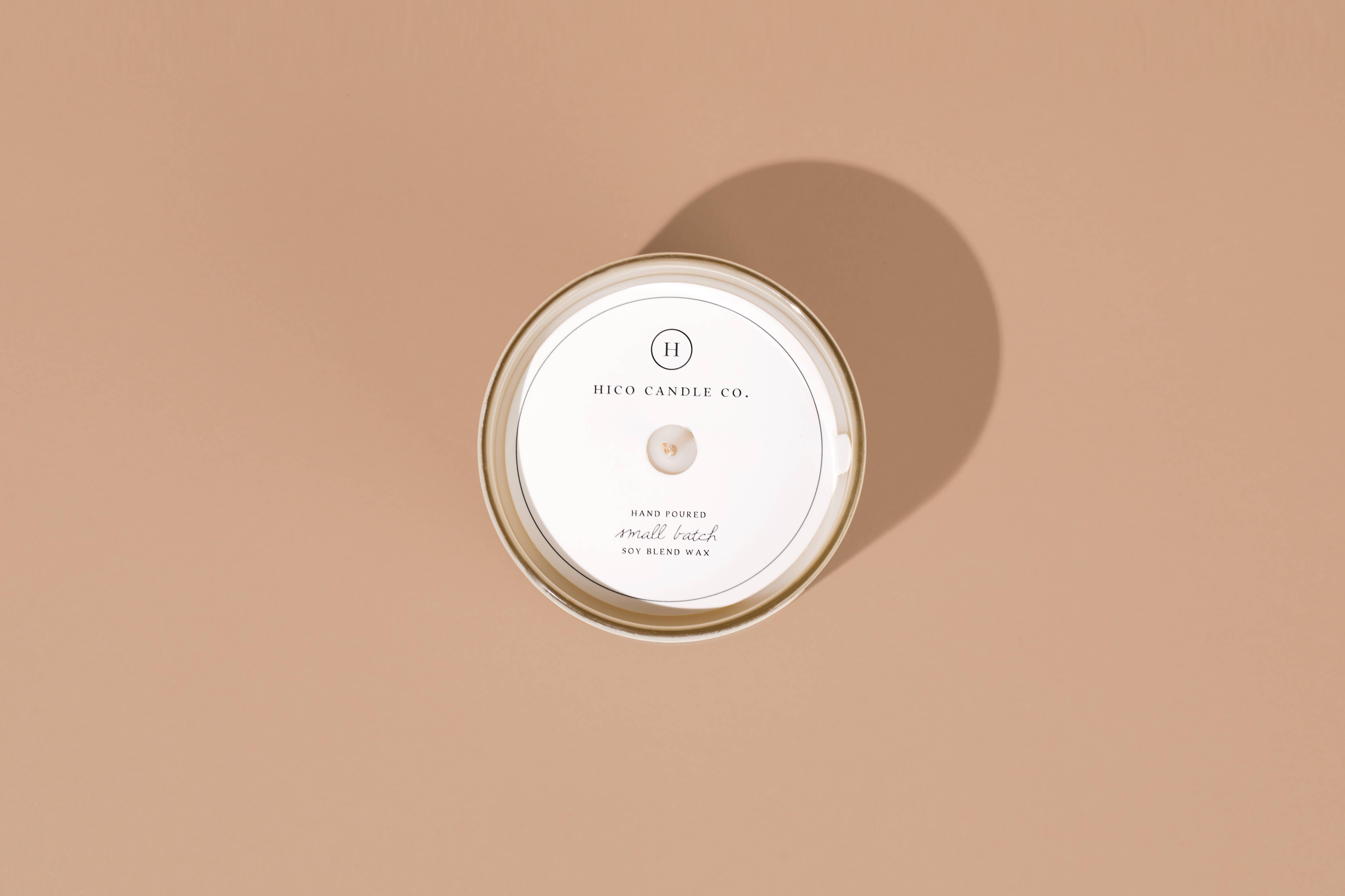 Hico Candle Co. - Wholesale Jar/Filled Candle - Rouge - 8oz. Candle1