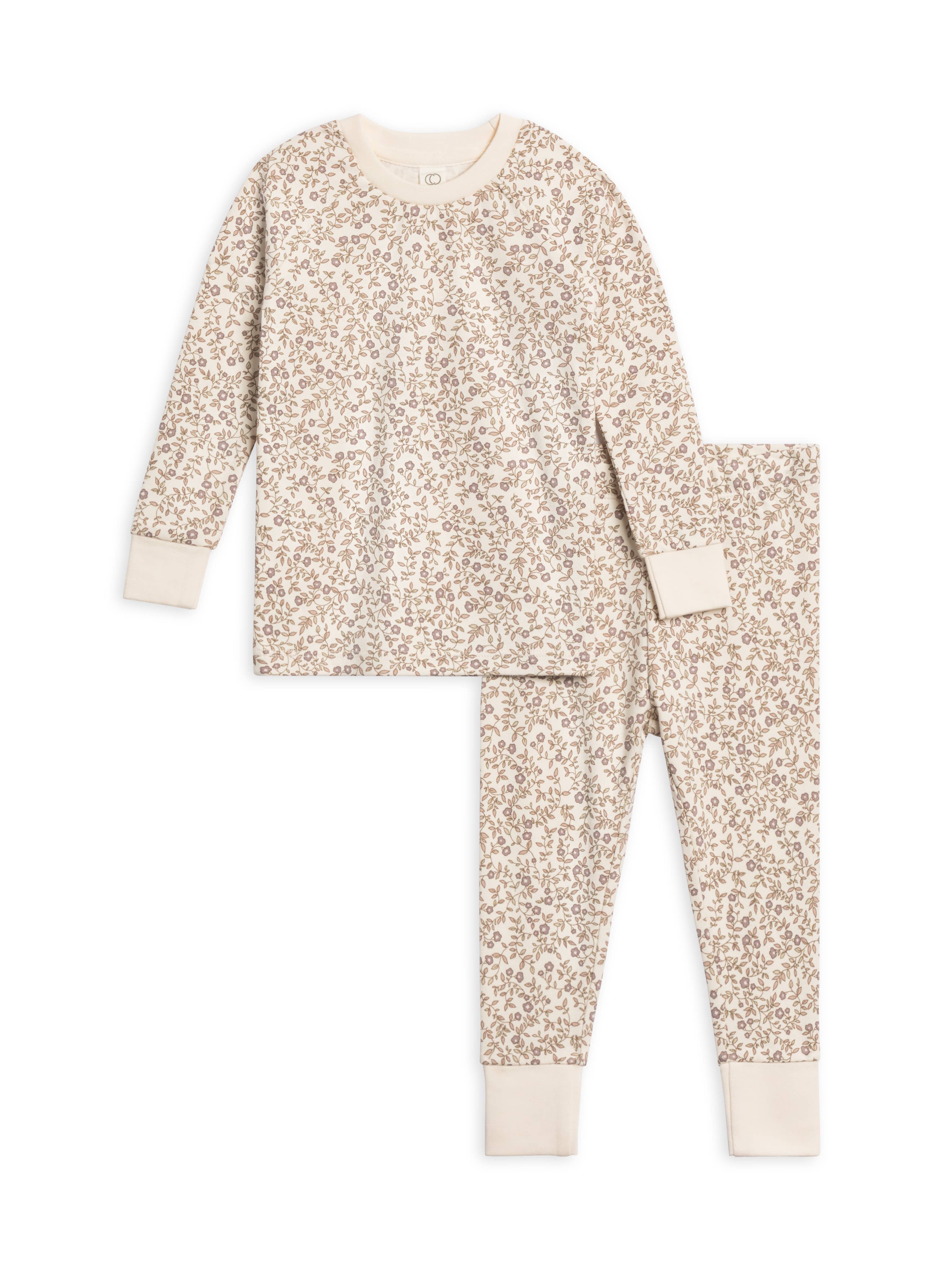 Colored Organics - Wholesale Sleepwear Set - Kids - 2 Piece Long Sleeve Jammie Set - Aspen Collection3