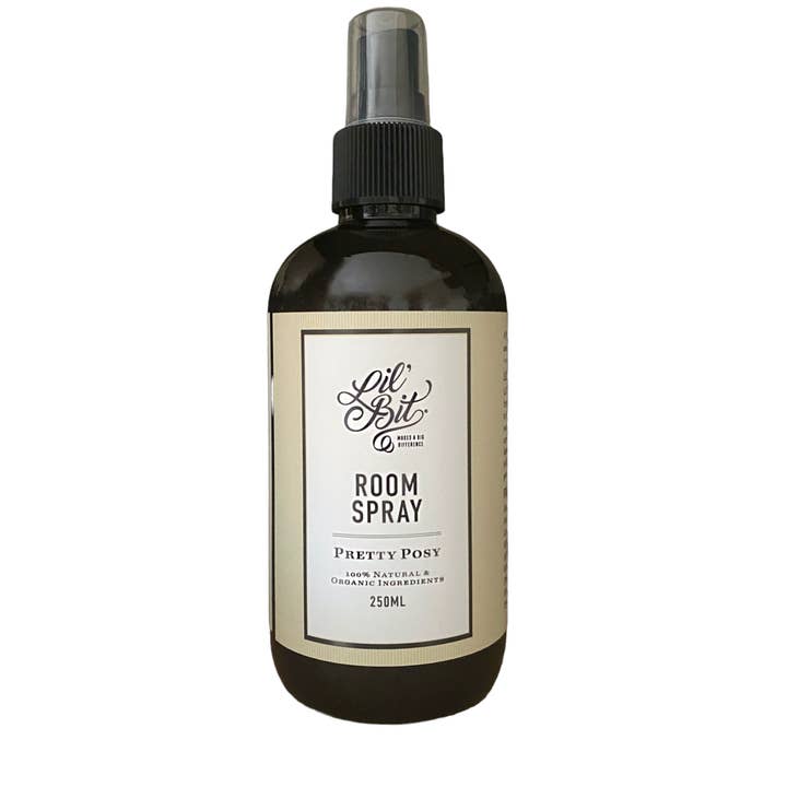 Lil'Bit Better - Wholesale Room & Linen Spray - Pretty Posy Light Floral Room Spray 250ml - Organic 5